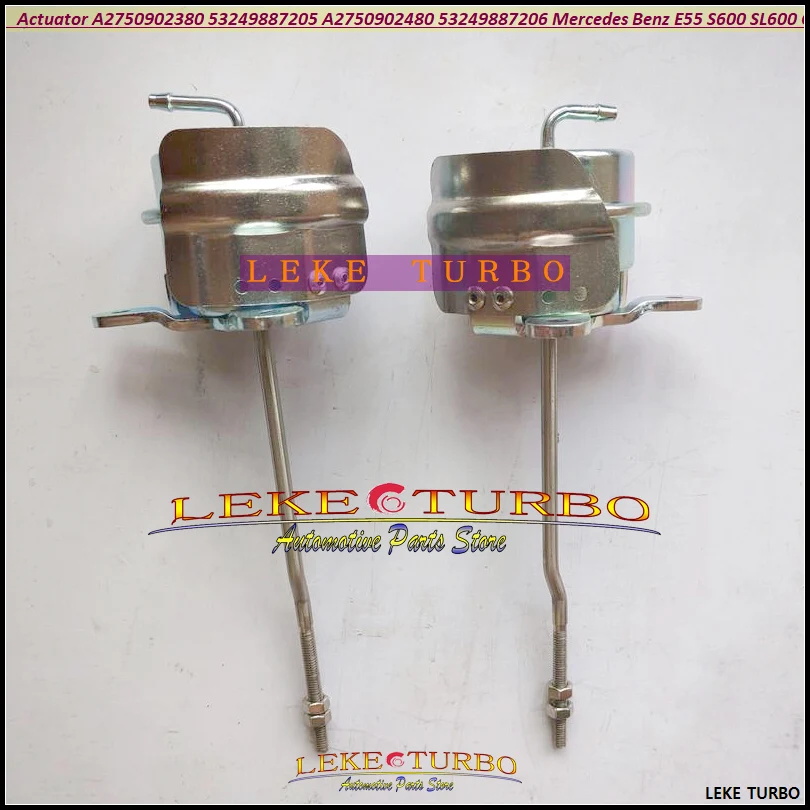 

2 pcs Turbo Actuator A275 A2750902380 K24.2 53249887205 A2750902480 53249887206 For Mercedes Benz E55 S600 SL600 Coupe CL600