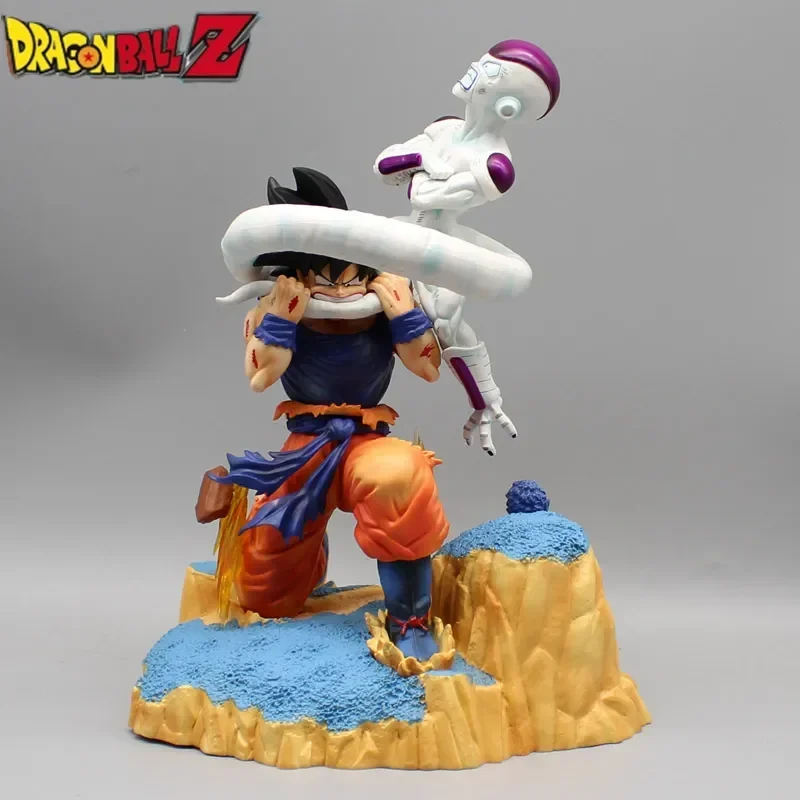 

Spot Goods New 26cm Anime Dragon Ball Z Figure Namek Son Goku Bites Frieza Tail Gk Pvc Action Figures Collection Model Toy Gift