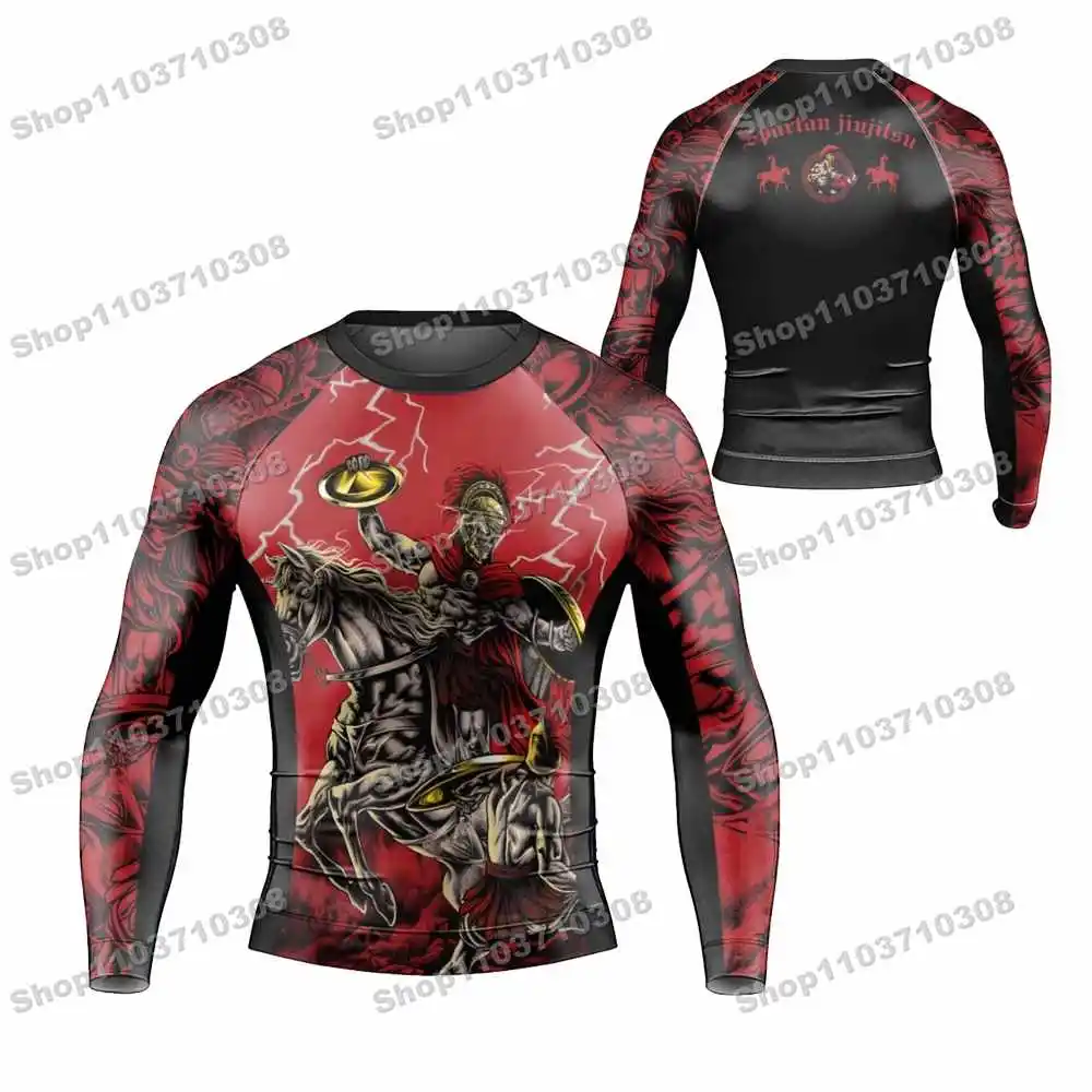 

m37th Различные мифические герои Трикотажные пляжные рубашки с длинными рукавами Купальники Шорты для спортзала для дайвинга MMA BJJ Мужские комплекты для фитнеса для джиу-джитсу