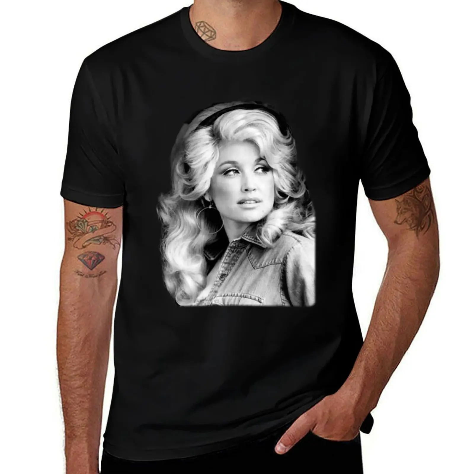 

Dolly_ Parton_ Vintage T-Shirt luxury t-shirt korean fashion oversized t shirt quick-drying T-shirt men