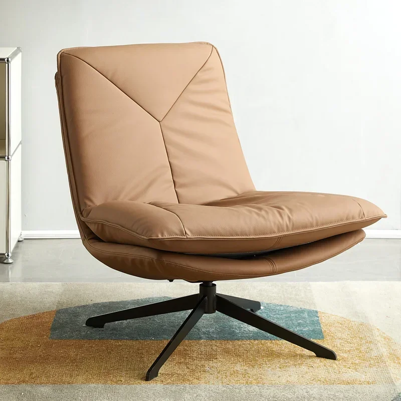 Luxury Modern Chairs Lumbar Support Balcony Aesthetic Makeup Floor Chair Designer Reading Muebles De La Sala Home Furniture image 4