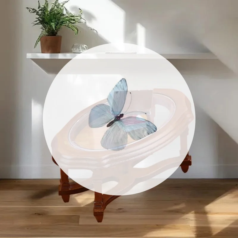 

1/12 Dollhouse Furniture: Coffee Table Model; Stylish Decor for Miniature Living Room Scenes