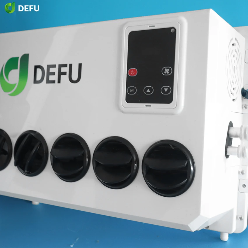 سبليت برودة فان الكهربائية 12 فولت المقصورة التبريد APU 24 فولت شاحنة وقوف السيارات 12 فولت مكيف الهواء لمقصورة الشاحنات