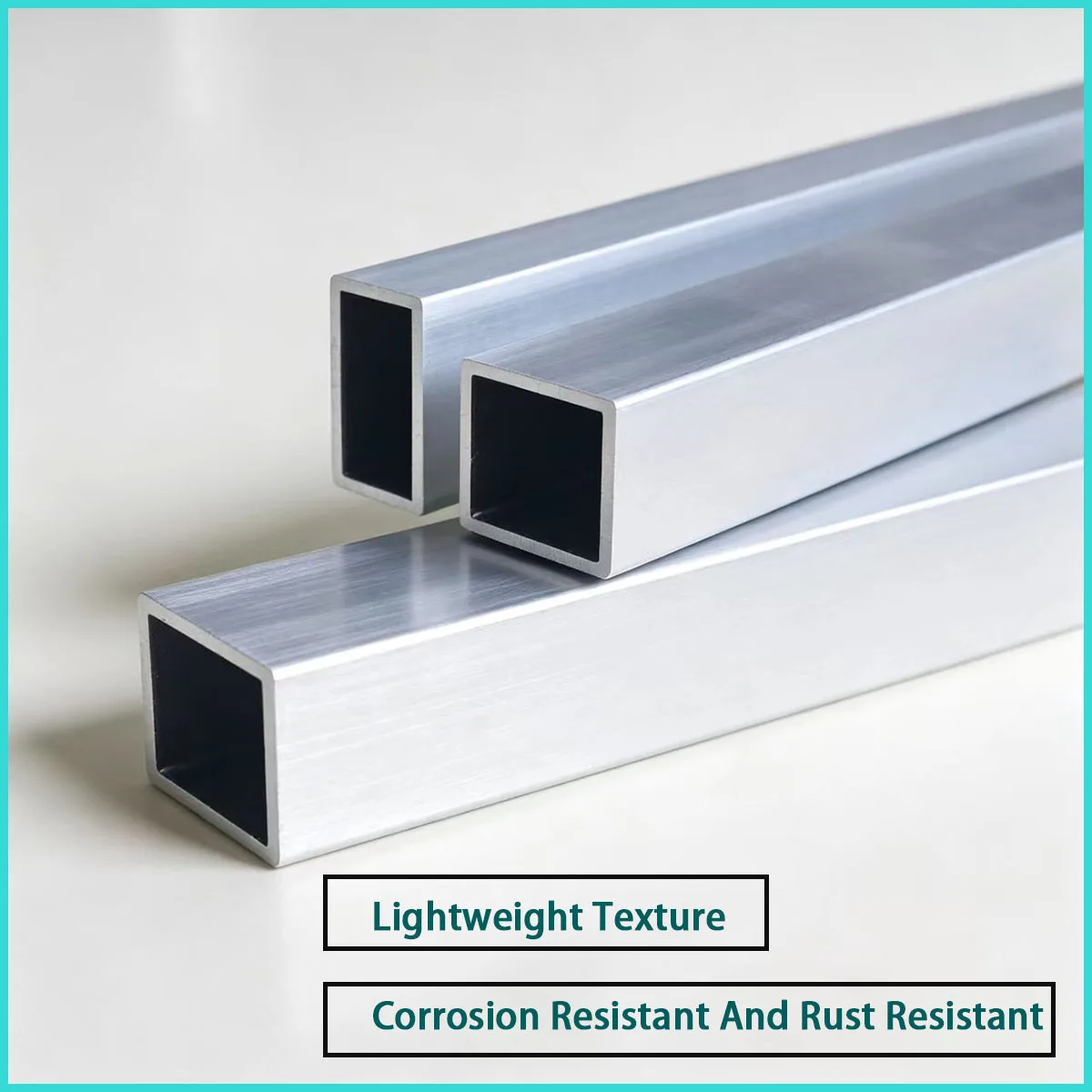 Equipment frames, decorative profiles, etc. for aluminum alloy square tubes with dimensions of 5*5*1mm-120*25*2mm