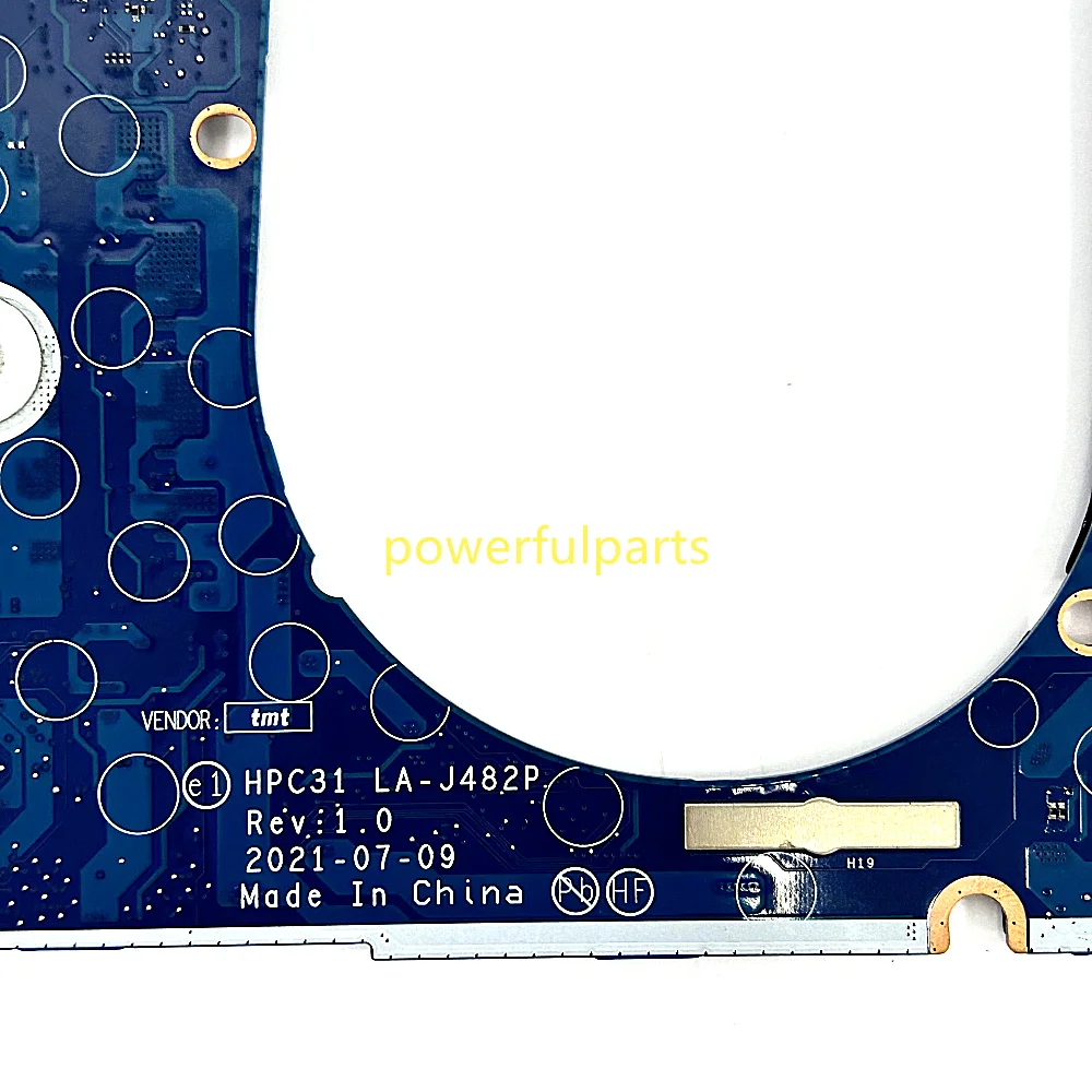 ل HP ENVY X360 13-AY اللوحة M76377-601 HPC31 LA-J482P Ryzen5 5600U وحدة المعالجة المركزية 8GB RAM تعمل بشكل جيد