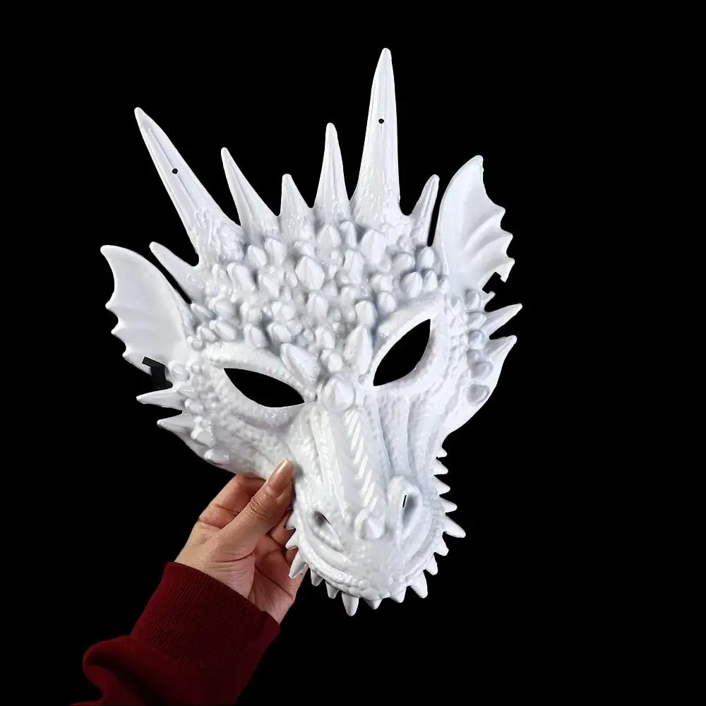 Mask Creative Dinosaur New Year Decoration Carnival Halloween Festival Halloween Masquerade Cosplay Prop Anime Mask Dragon Mask