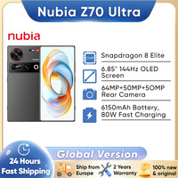 Nubia Z70 Ultra Smartphone 5G Snapdragon 8 Elite 6.85'' 144Hz OLED Display 6150mAh Battery 64MP Camera