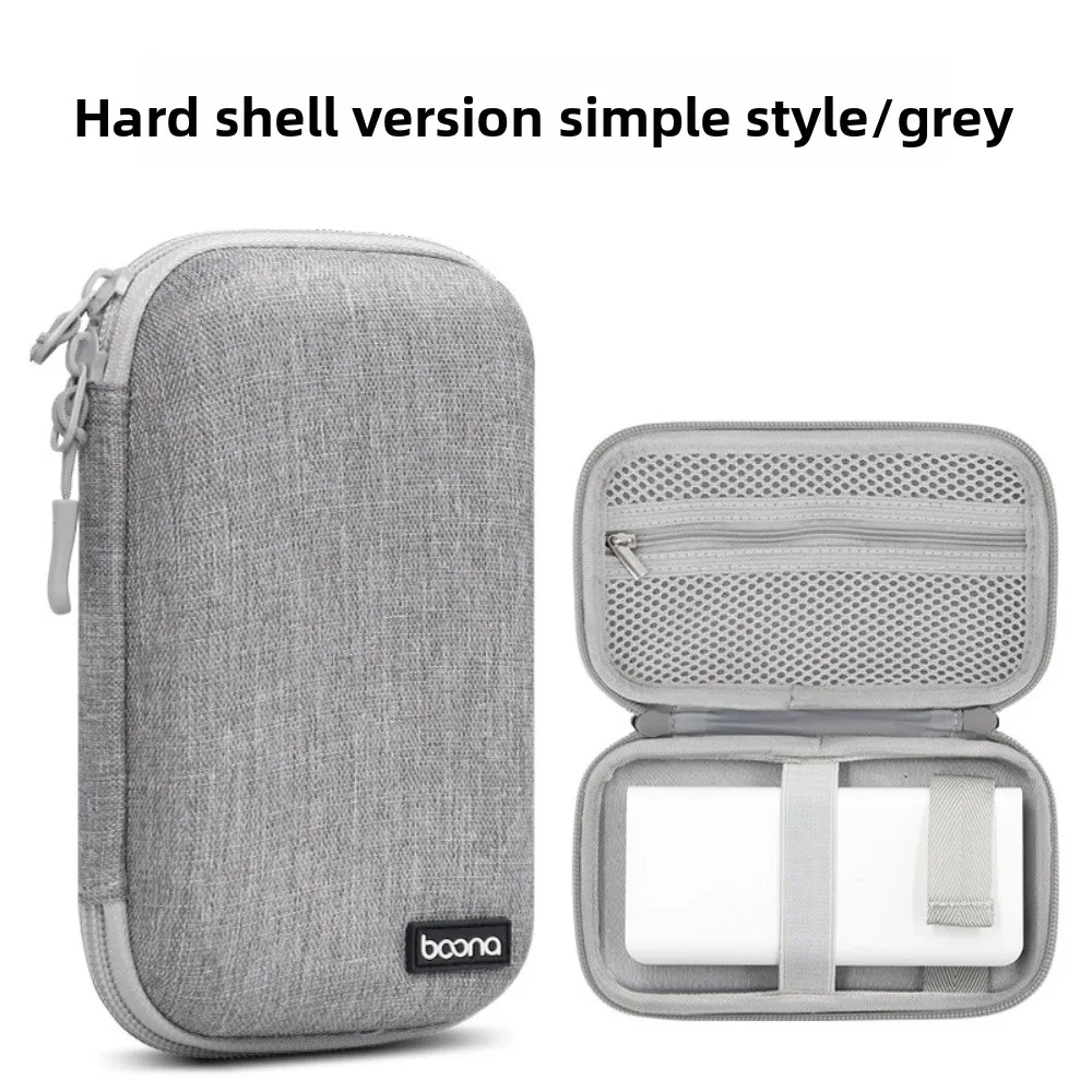 ハードEVAパワーバンク収納バッグ 大容量 多機能デジタル製品収納バッグ 防塵 耐衝撃