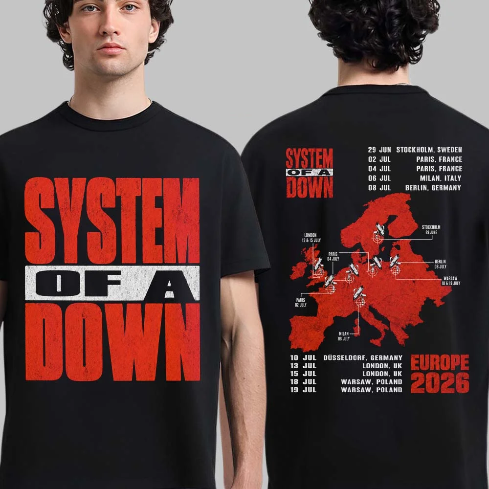 T-shirt System Of A Down EU e - Summer Clothing Women Uk recensione e prezzo
