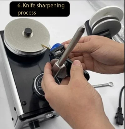 Grinding Machine 110/220V 400-900rpm Dual Angle Jewelry Graver Engraving Sharpener Gold Metal Tools Knife Sharpening 150W