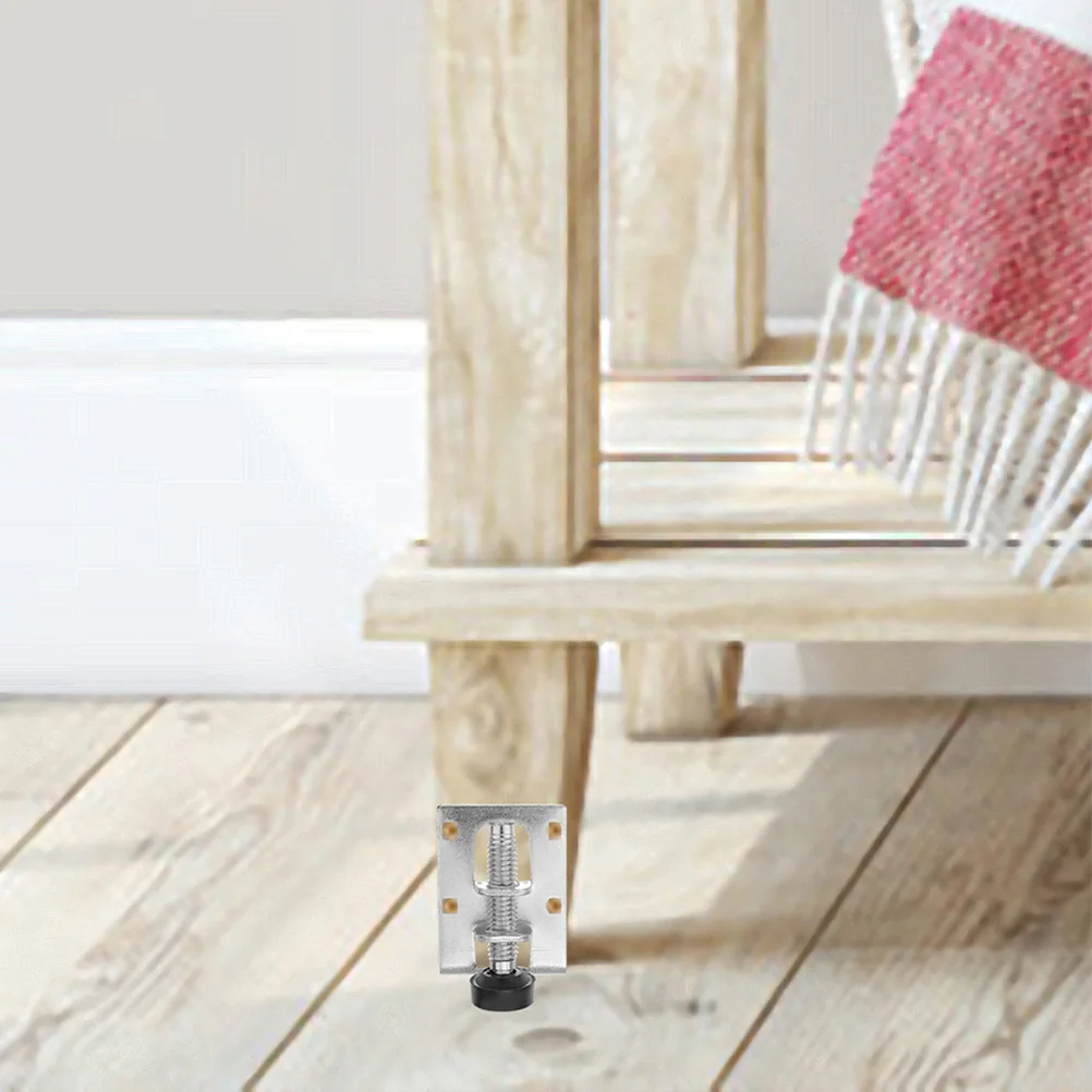 

2Pcs Adjustable Leveling Feet Heavy Duty Furniture Pads Anti Slip Design for Cabinets Workbenches and Wardrobes