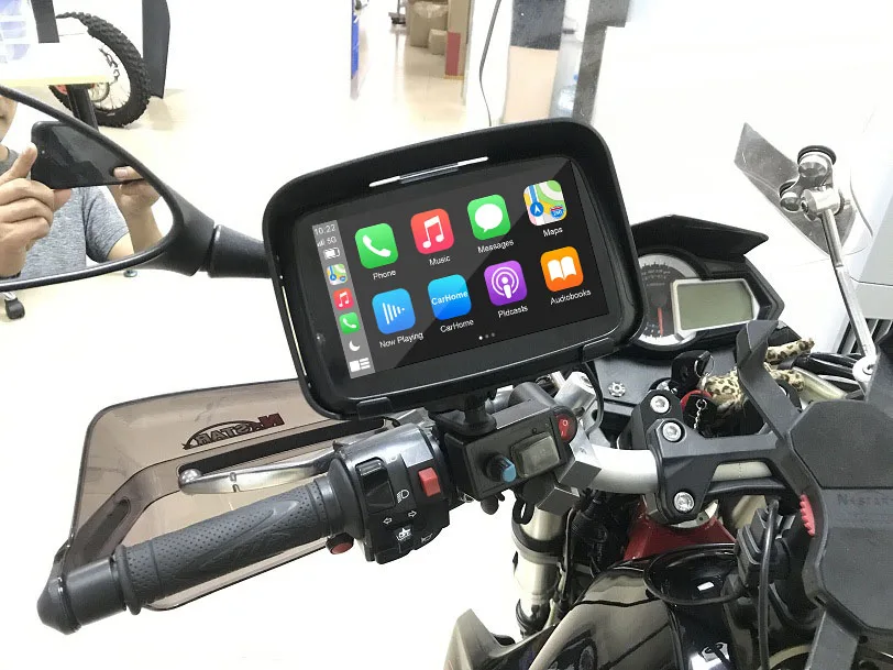 Beliebte Motorrad Carplay Bildschirm Motorrad Navigation Bildschirm Motorrad GPS Navigation