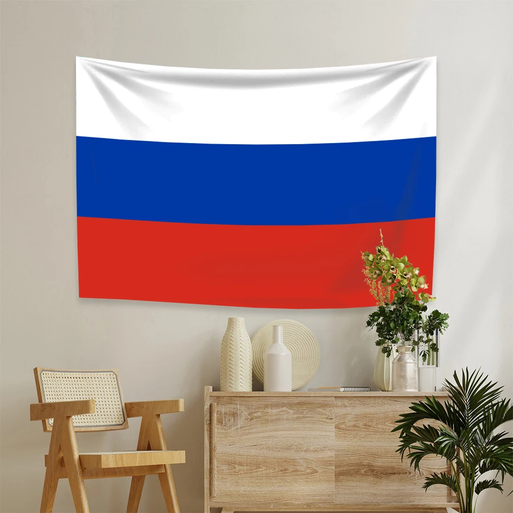 3x5 Ft Russia Flag Vivid Color and Fade proof Canvas Russian Federation National Flags Polyester with Brass Grommets 3 X 5 Ft