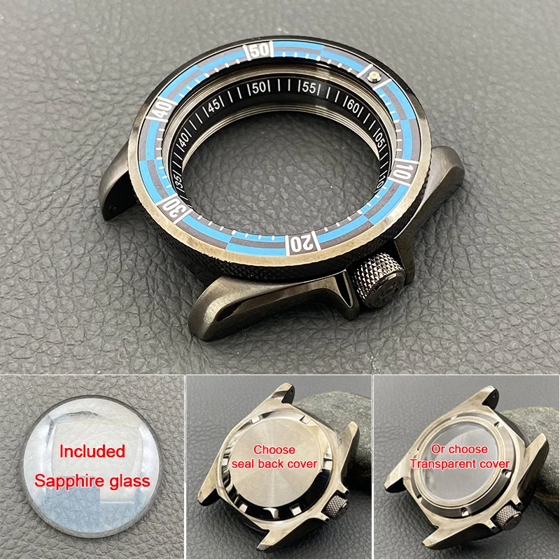 

Пистолет-серый SKX007 SRPD Корпус для часов с сапфировым стеклом Корона на 3,0 Подходит для 7S 4R NH35 Механизм 20 АТМ Водонепроницаемый корпус для дайверских часов по индивидуальному заказу