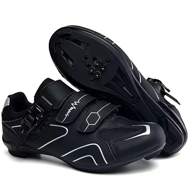 Herren Rennrad-Fahrradschuhe Damen Radsport-Schuhe Kompatibel mit SPD&Look Delta Cleats Outdoor Mountainbike-Fahrradschuhe – Detail 14