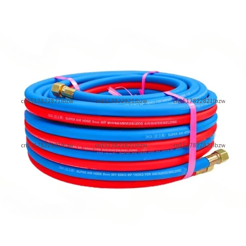 Industrial 8MM Oxygen Acetylene Two-color Tube Conjoined Tube High-pressure Oxygen Tube Welding and Cutting Gas Pipe
