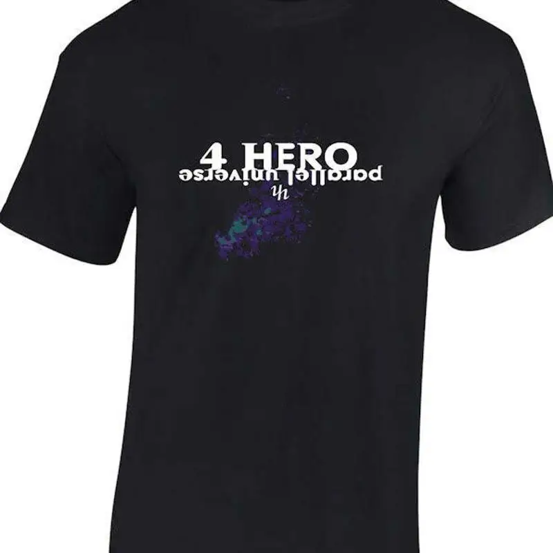 4 Hero Parallel Universe T Shirt Rave House Jungle Breakbeat Hardcore
