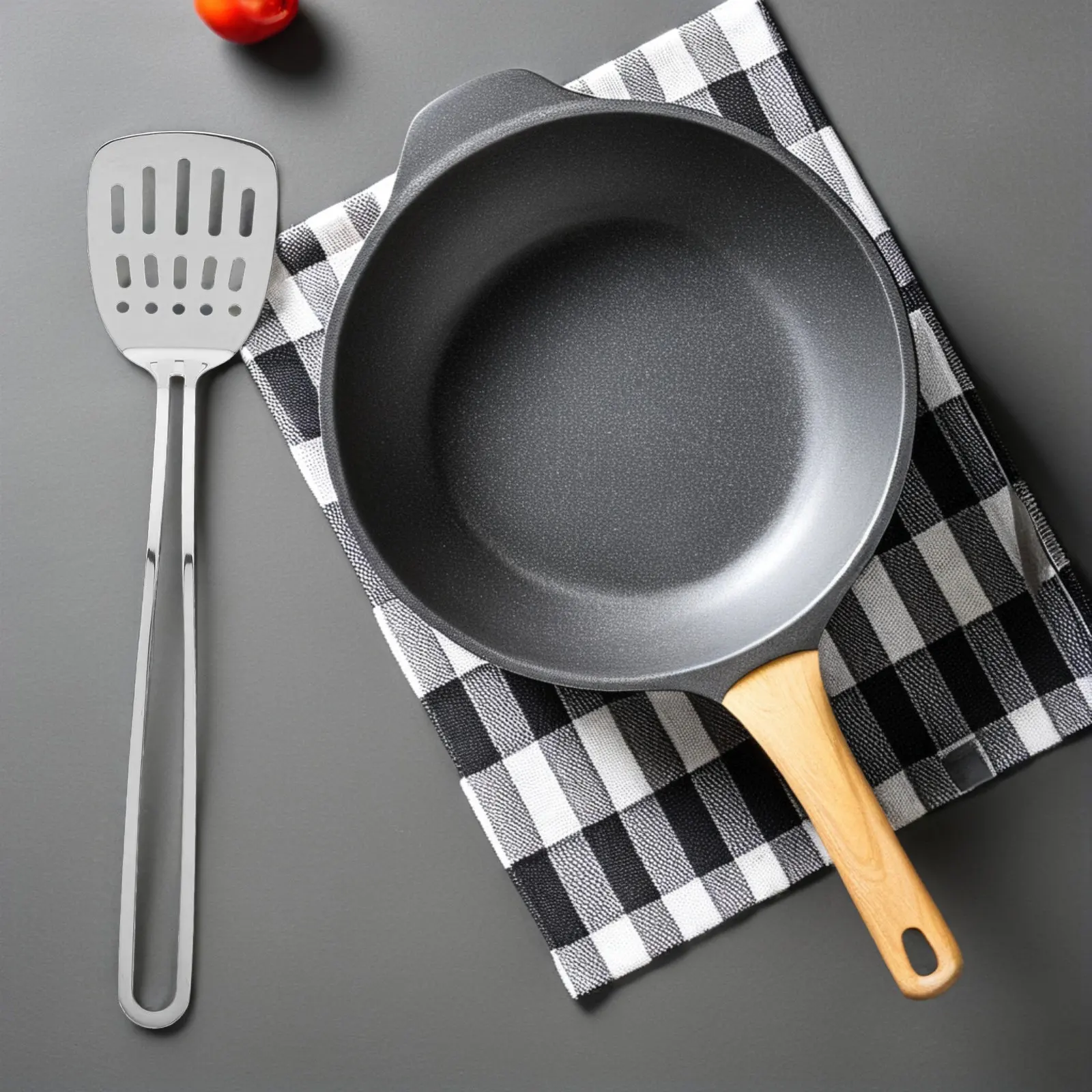 Stainless Steel Slotted Spatula Hollow Handle Creative Design Efficient Draining Food Turner Kitchen Serving Cooking Utensil