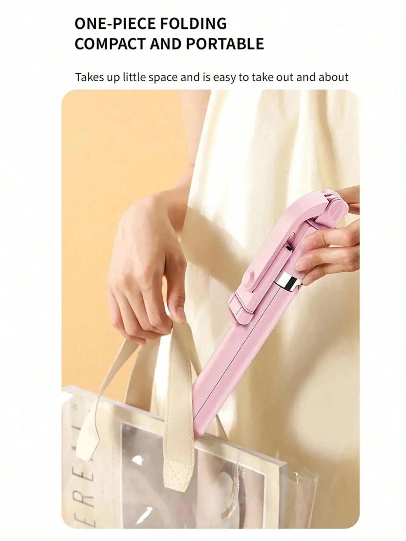 1700mm Bluetooth Selfie Stick with Tripod, Extendable Phone Stand for iPhone/Android, Foldable Monopod Remote for Stable Vloggin