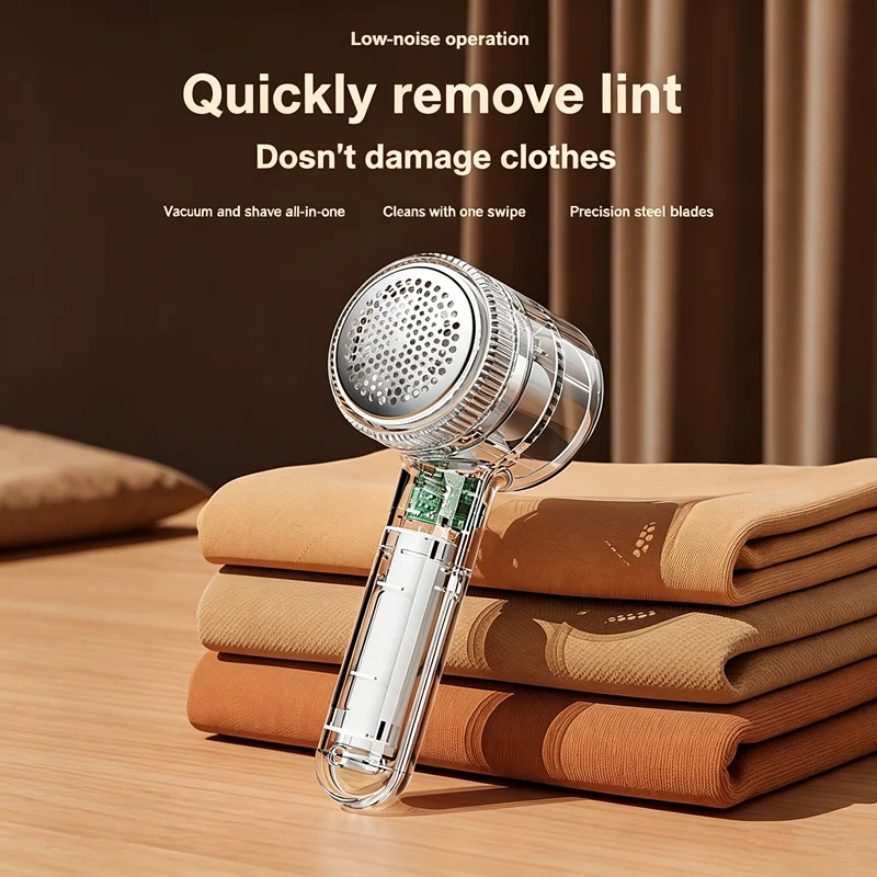 Epilator Wireless - Wireless Transparent Lint Remover Electric Fabric