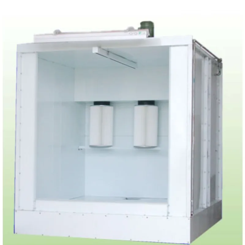 

powder spraying cabinet, paint baking cabinet, anti-static dust removal powder recovery six-ear quick dismantling