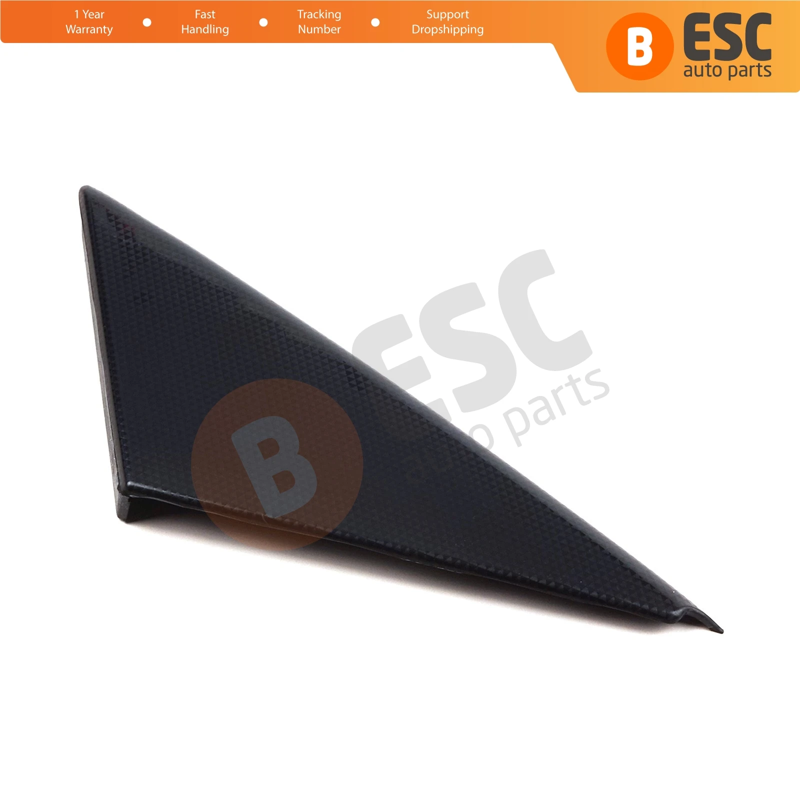 ESP1111-2 Right Side Wing Mirror Front Outer Corner Triangle Molding Cover 90545856 for Vauxhall Opel Vectra B 1995-2002