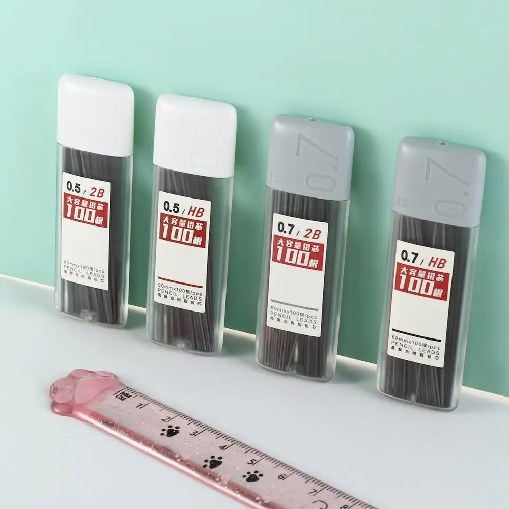 Сменные стержни 0,5/0,7 мм 2B/HB, рисунок, художественный эскиз, стержень для карандашей, сменный стержень для карандашей, механические стержни для карандашей, автоматический сердечник для карандашей