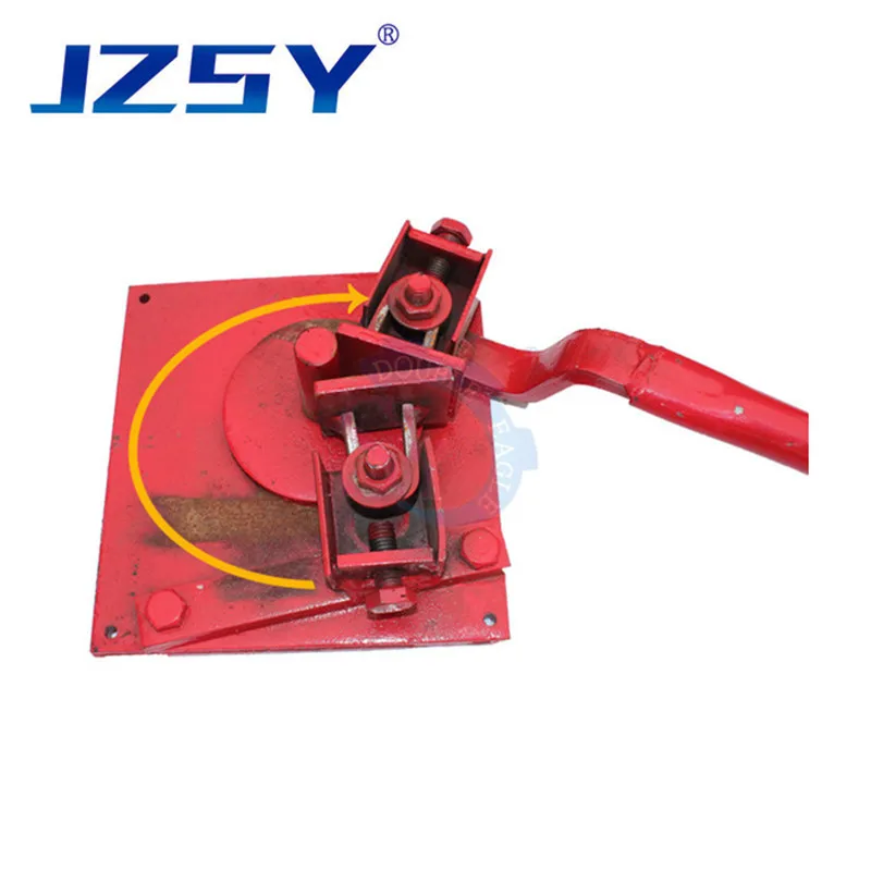 

manual wrought iron wire reinforcement hoop bender tool/stainless steel rebar/small stirrup bar bending machine for construction