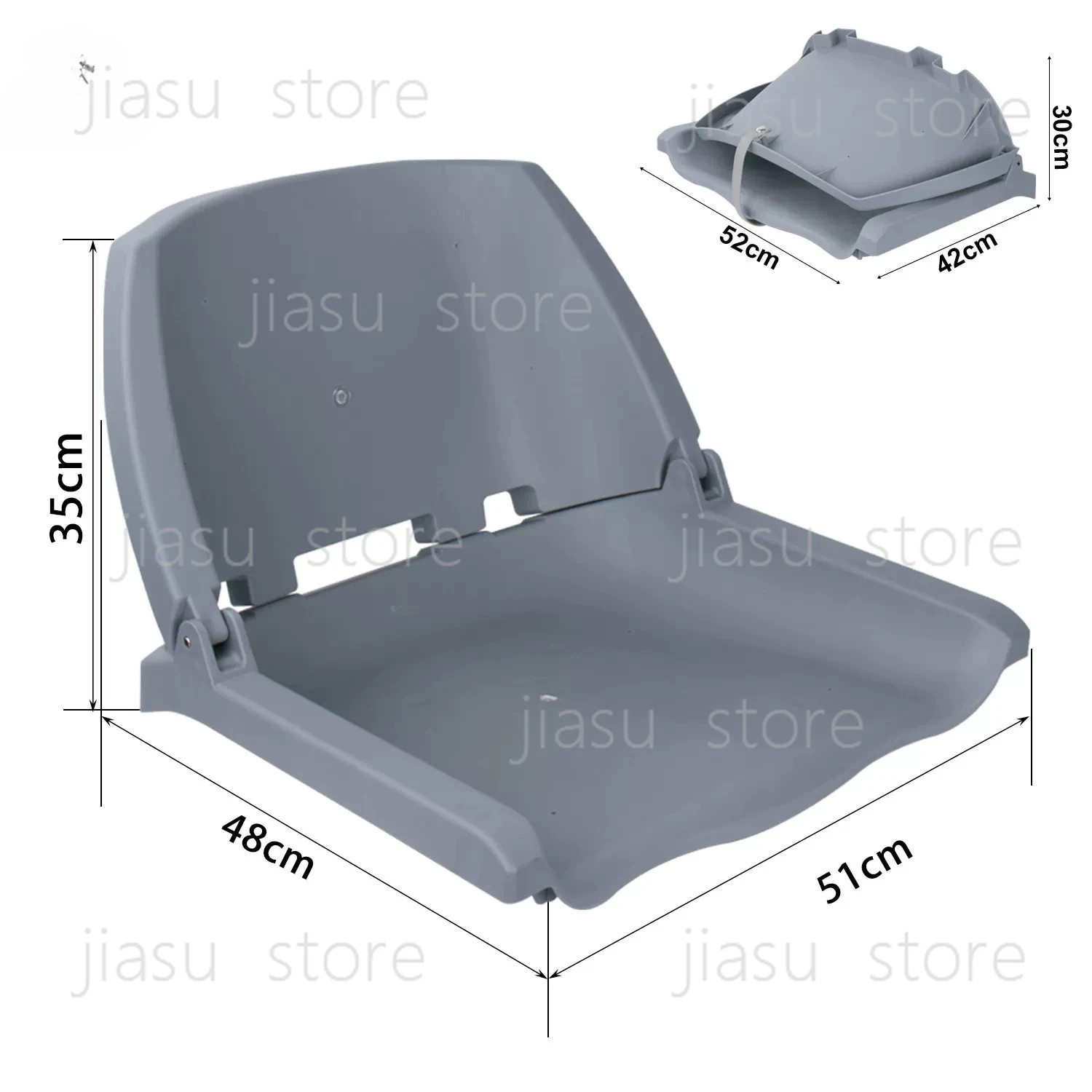 

Collapsible UV Waterproof Cloth Marine Fold Down Low Back Boat Seat Yacht Seat Multipurpose Boat Seats With Seat Buckle