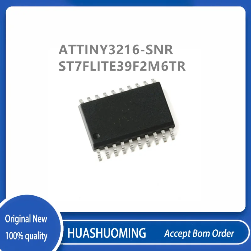 10Pcs/Lot ATTINY3216-SNR ATTINY3216   ST7FLITE39F2M6TR 7FLITE39F2M6   ST7FLITE39F2M6     SOP20