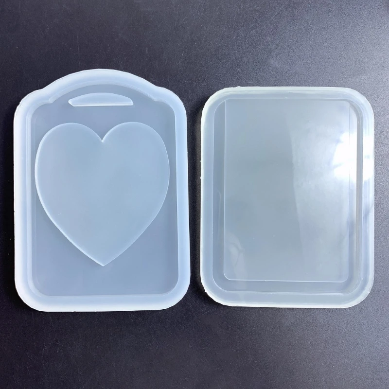 Shaker Crystal Epoxy Resin Mold DIY Hanging Pendant Silicone Mould