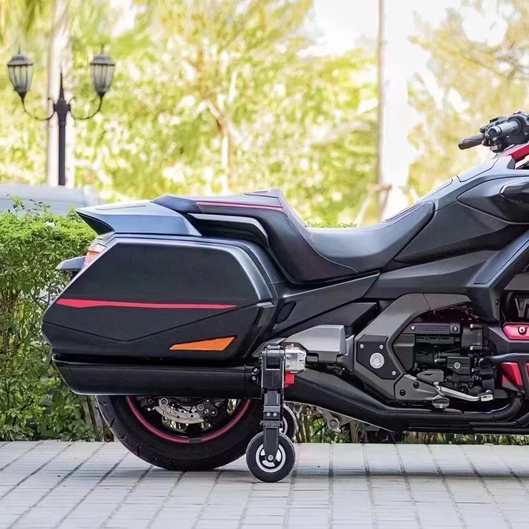 

Подходит для универсальной езды для мотоциклов Honda Goldwing, тренировочные колеса по балансу, боковые Ruedas Auxiliares De Moto