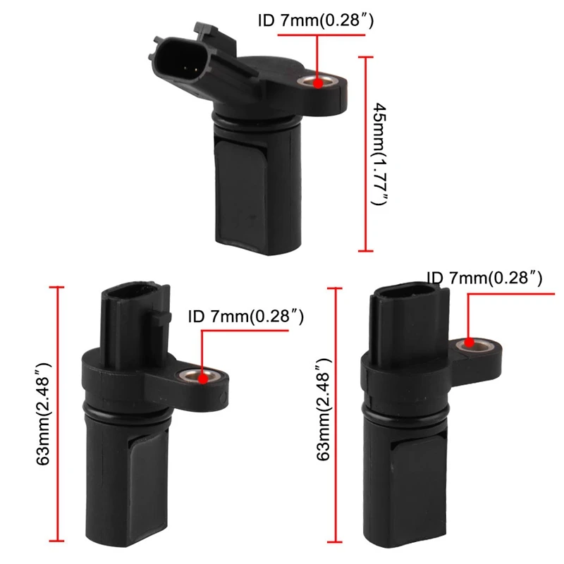 3 Pcs Camshaft / Crankshaft Position Sensor For Infiniti FX35 G35 I35 M35 NISSAN 350Z 23731-AL61A 23731-AL60C