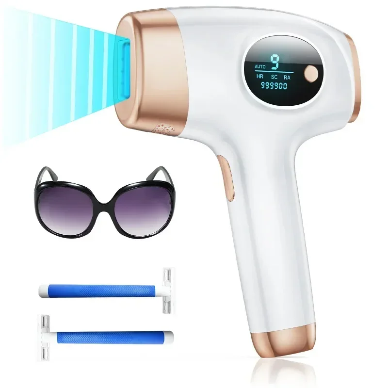 Brand New Hair Removal Laser Flash 3-in-1 Permanent Painless Epilator Full Body Care Home Men Women's Epilator Device