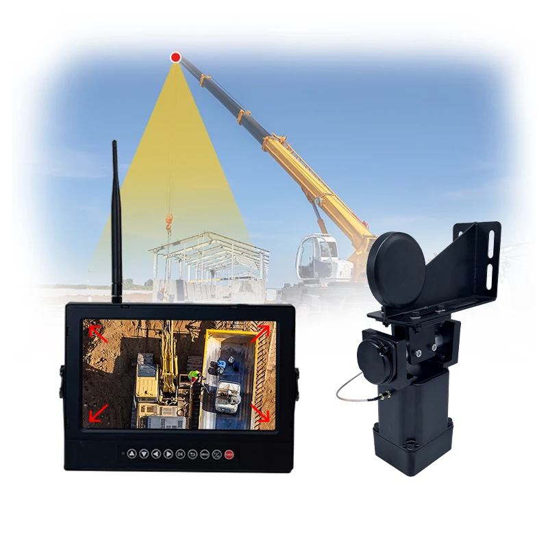 MCY 300 Meter Long Range Blind Spot Monitoring 30X Zoom Wireless Camera for Tower Crane