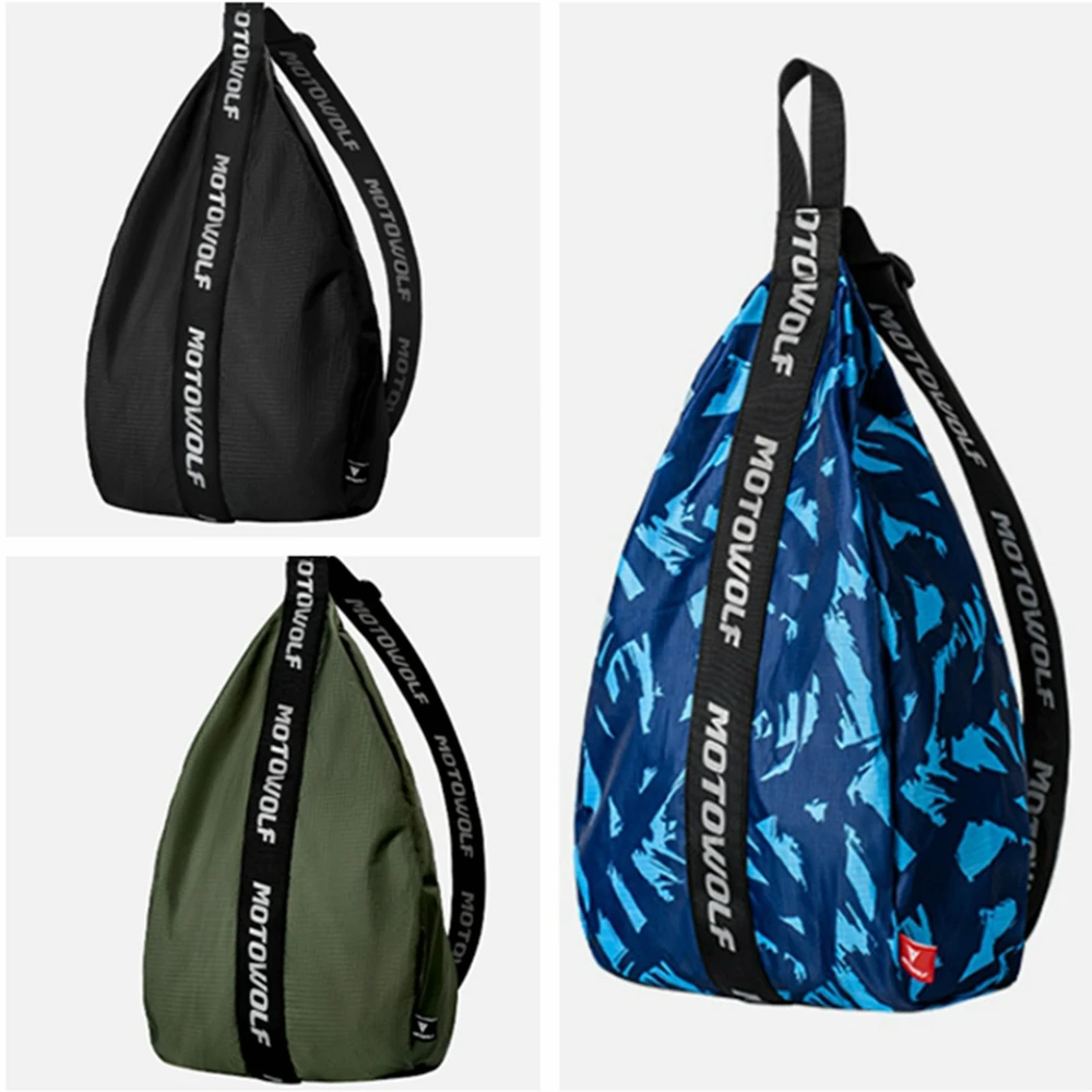 Simple Style Motorcycle Helmet Bag for Men Women Full Face Helmet Backpack Outdoor Sport Cycling Travel Bag Water-Repellent