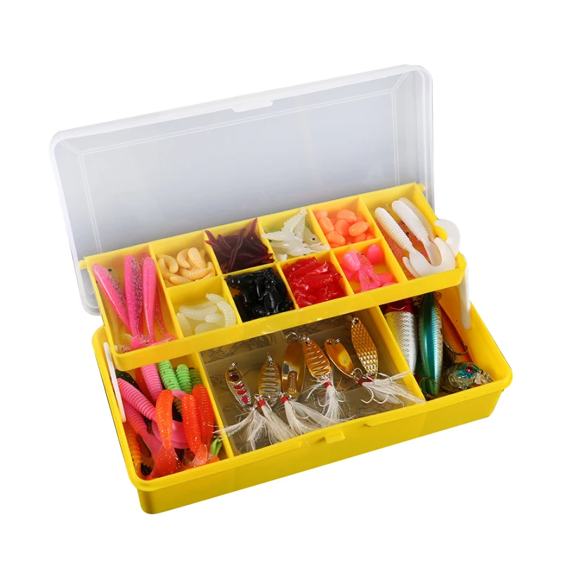 308pcs Outdoor Fishing Tool Set Box Fishing Lures Set Multifunction Fishing Accessories