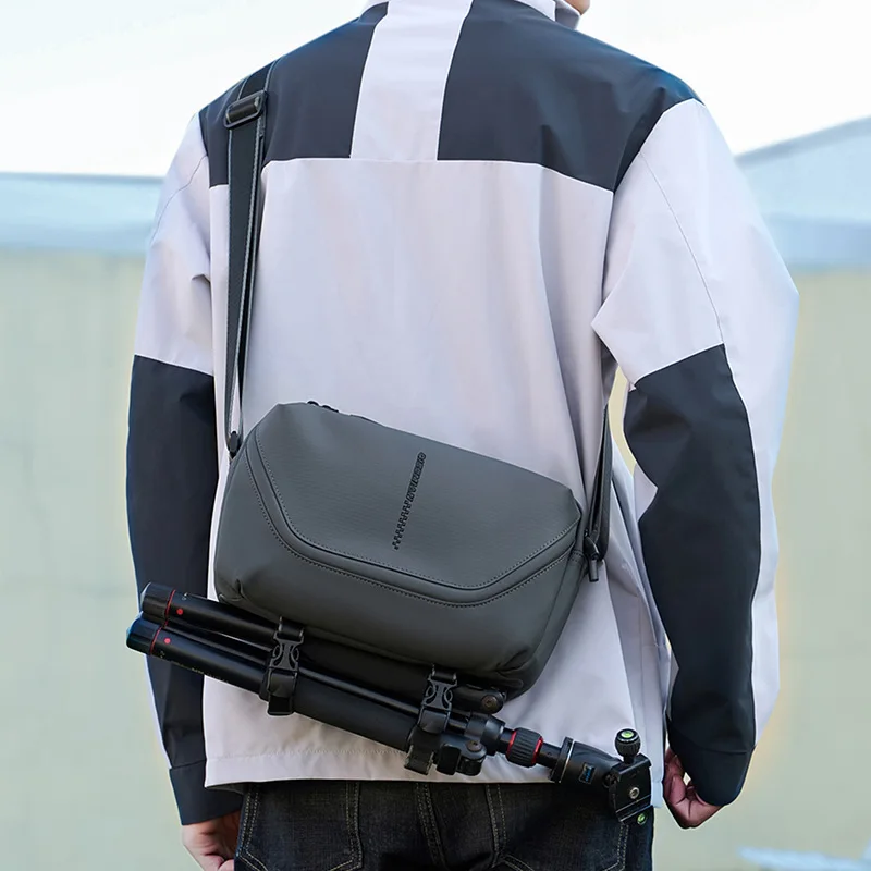 camera sling bag Waterproof Photography Crossbody Camera bag with tripod holder DSLR/SLR/mirrorless camera Shoulder Bag
