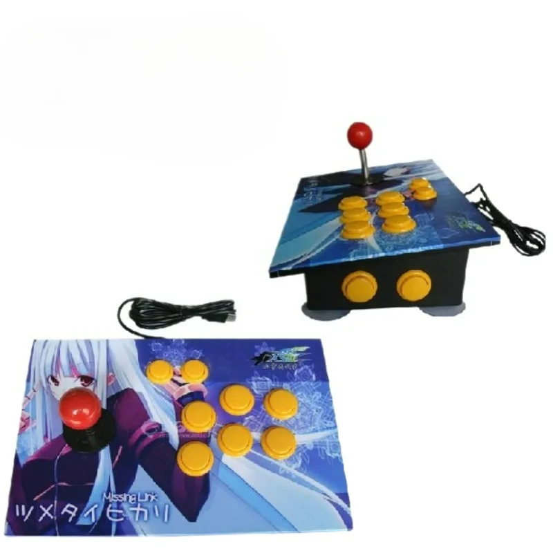 manette-de-jeu-d'arcade-usb-sans-latence-pour-ordinateur-compatible-street-fighter-97-98-controleur-de-jeu-avec-accessoires
