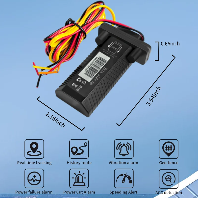 GPS Tracker ST-901 Vehicle Tracking Device Trackerking Waterproof Motorcycle Car GPS GSM SMS  Real Time Tracking