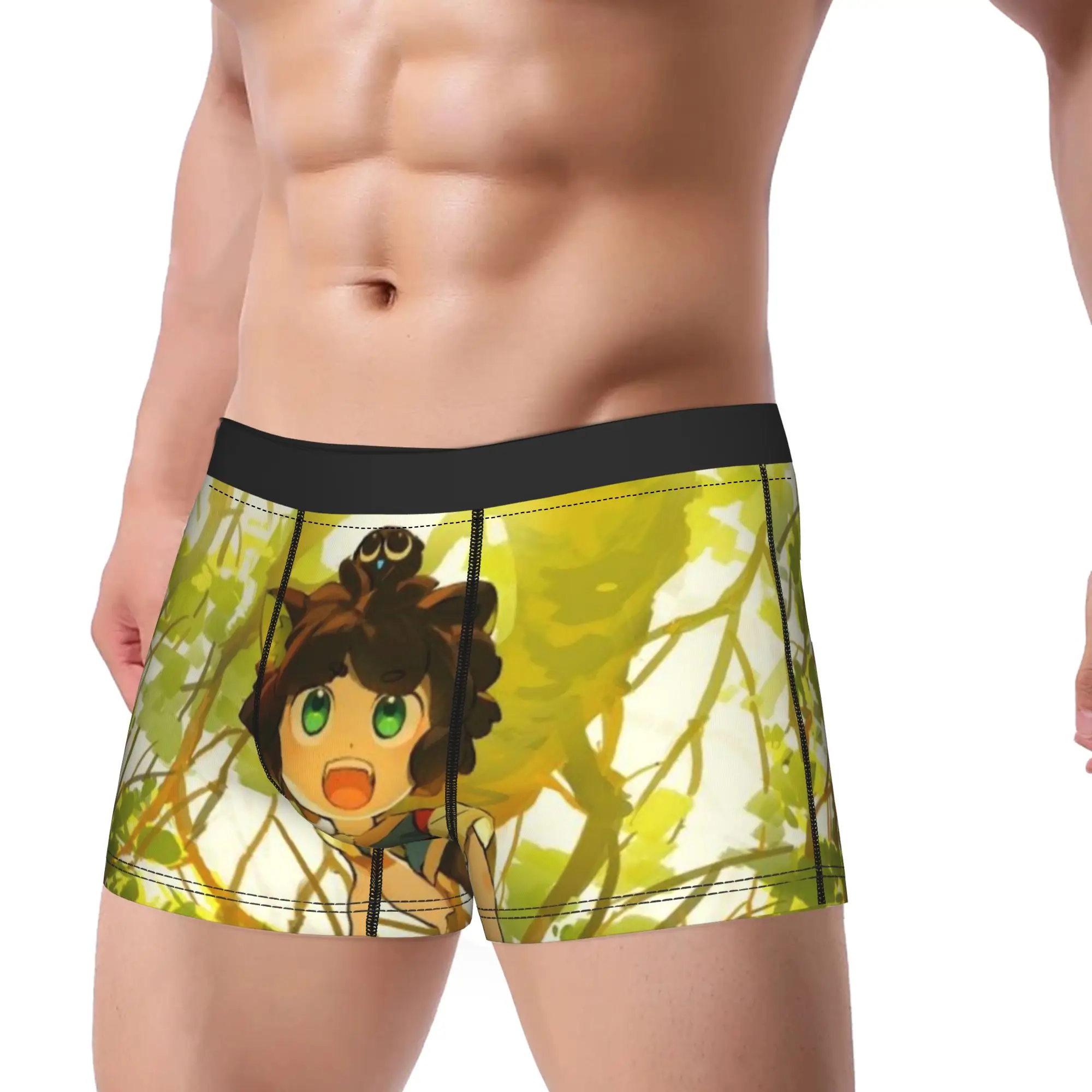 The Legend of Luo Xiaohei Underpants Homme Panties Men's Underwear  Comfortable Shorts Boxer Briefs