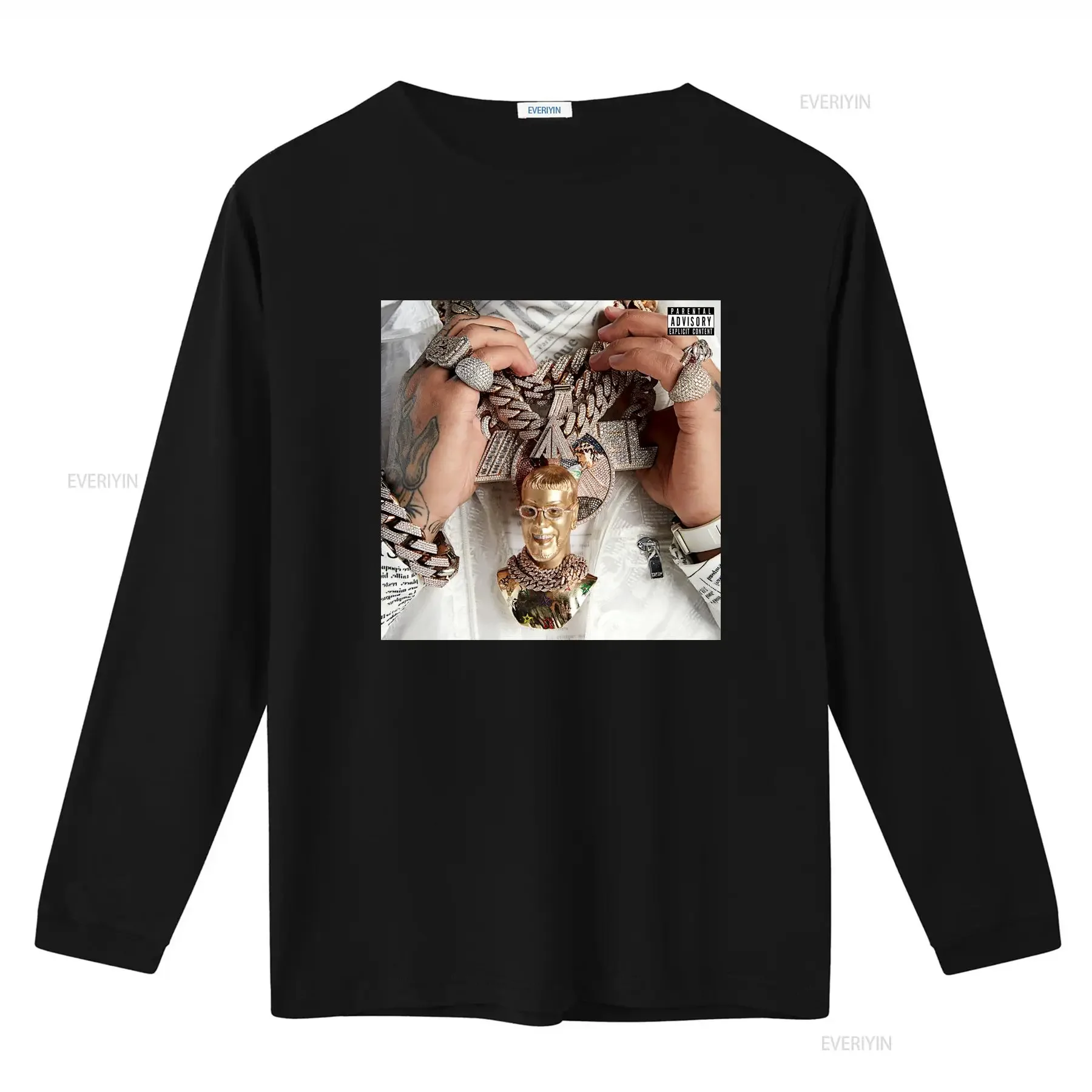 أنويل AA إيمانويل ألبوم تي شيرت Xs 2XL خمر غسلها مريحة الرسم الشارع الشهير أوم مصمم الملابس قليلا الموضة