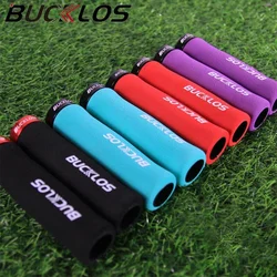 BUCKLOS Bike Handle Grips Lock MTB Rubber Grip Sponge Bicycle Grip Anti-skid Handlebar Bicycle Cuffs Scooter Handles Cover