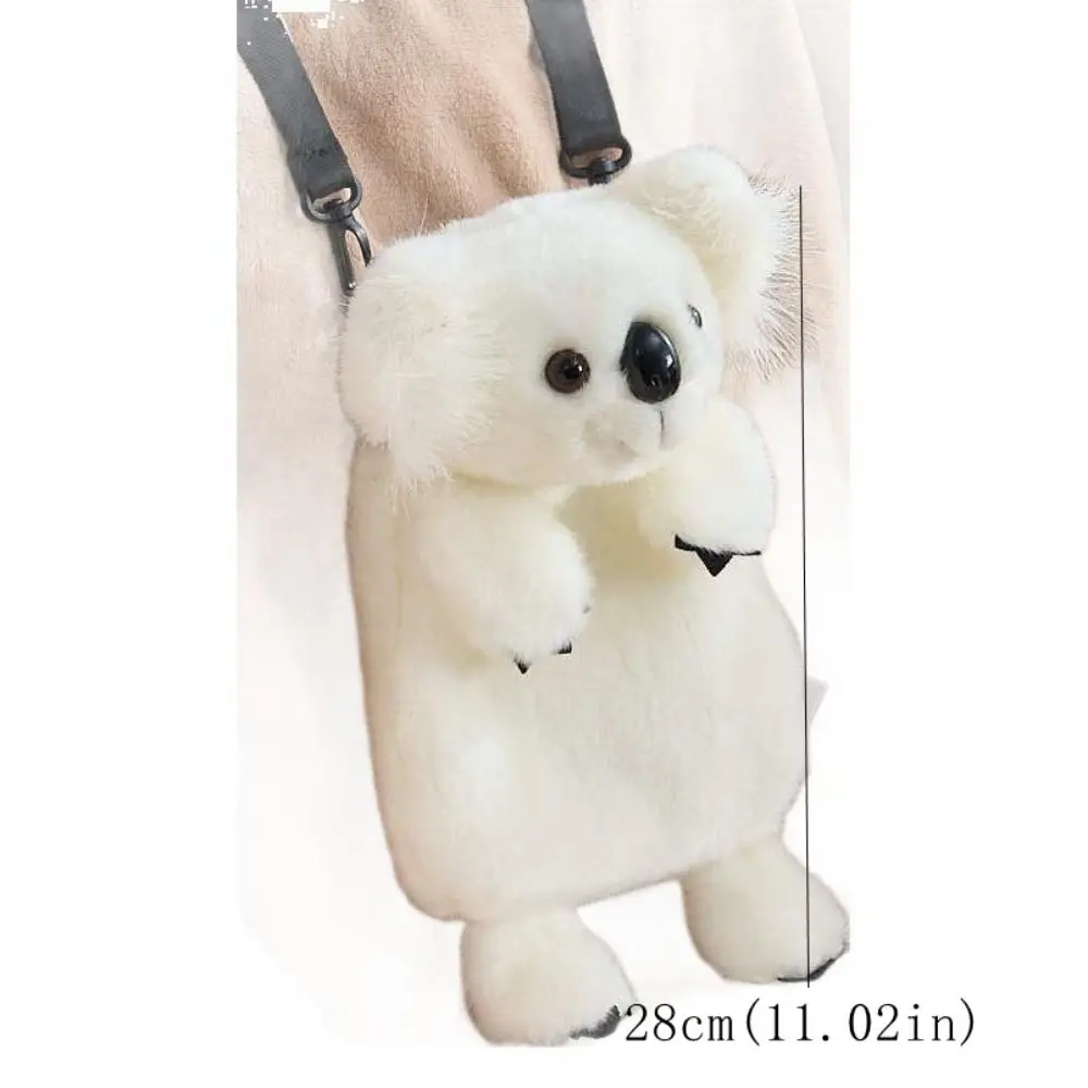 Cartoon knuffeldier pluche rugzak simulatie Panda tijger pluche schoudertas schattig levensechte pluche crossbody tas verjaardagscadeau