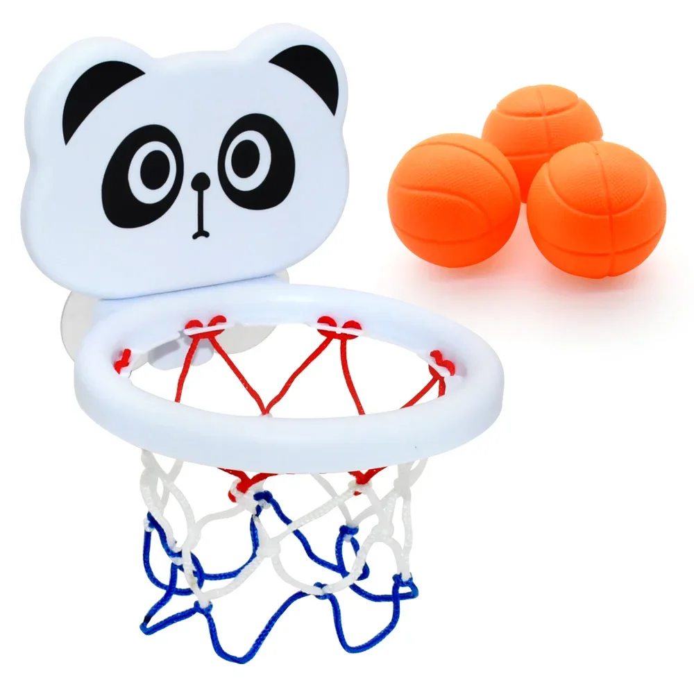 Mini Shot Baby Bath Toy Toddler Boy Water Toys Bathroom Bathtub Shooting Basketball Hoop With 3 Balls Kids Outdoor Play Set