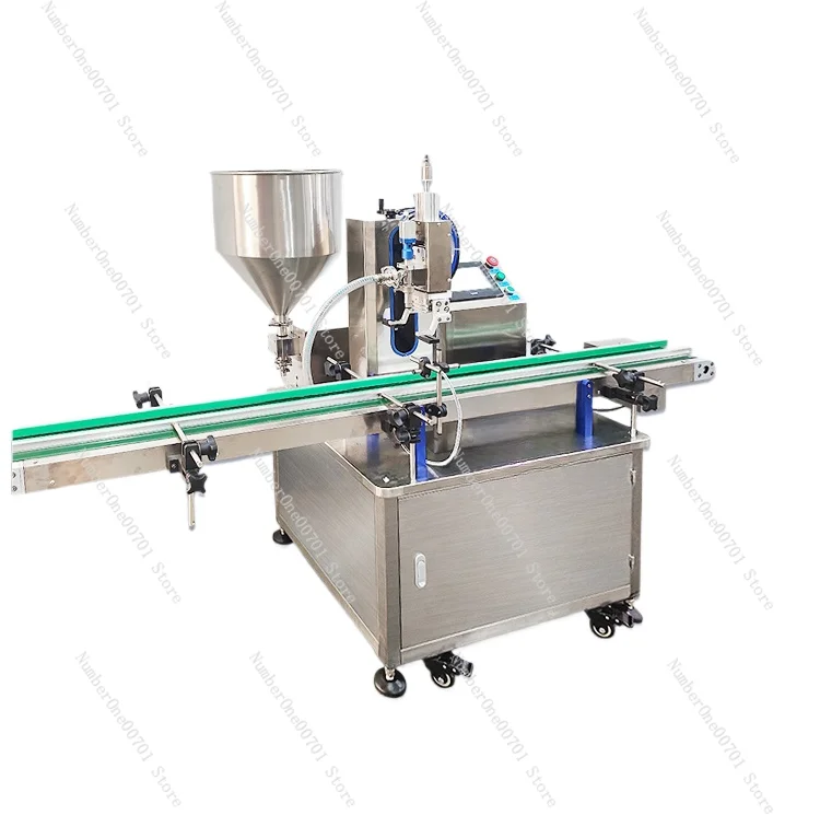 

Automatic Servo Magnetic Gear Pump Filling Machine Paste Liquid Cream Water Agent Honey Cosmetics High-Speed Filling