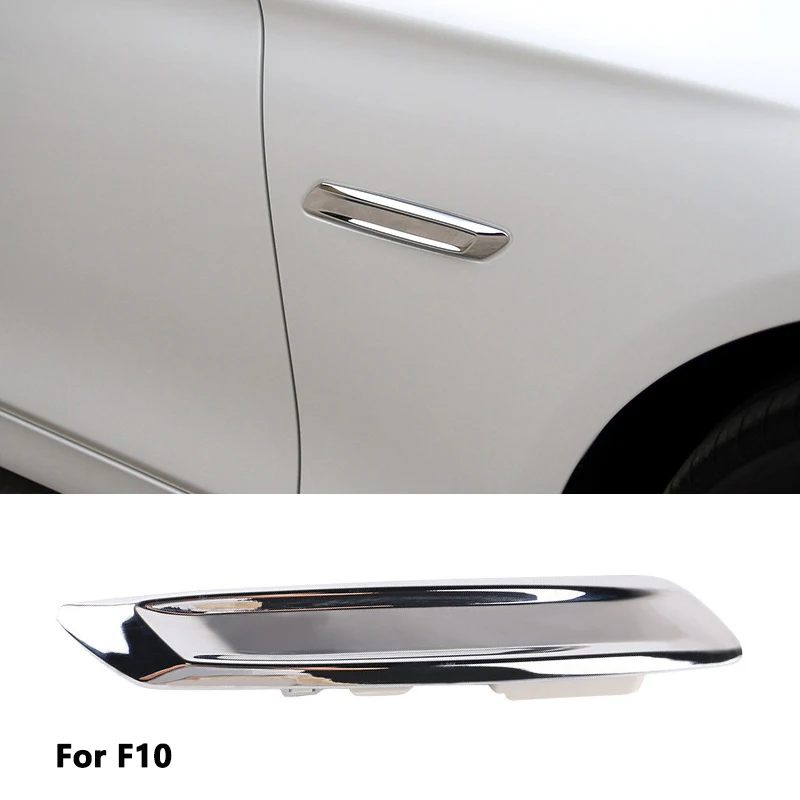 

51137336645 51137336646 Front Left Right Fender Chrome Trim Molding For BMW F10 F11 528i 535i 520i