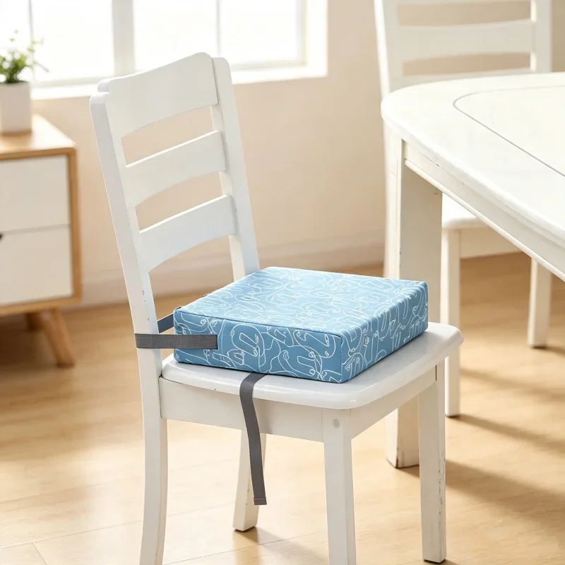Children Increased Chair Pad Baby Dining Cushion Adjustable Removable Highchair Chair Booster Cushion Seat Chair Stool Booster