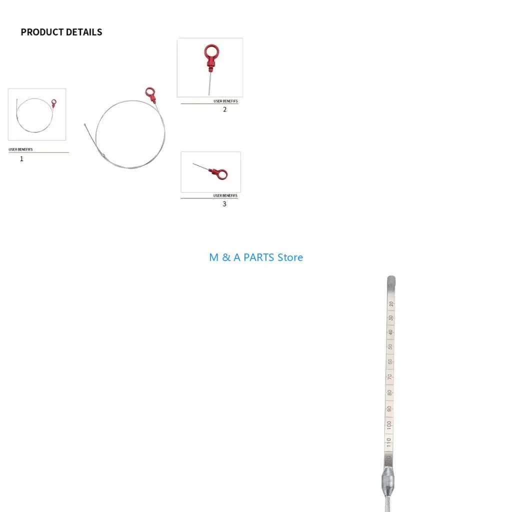 U1JF Transmission Dipstick for 8863B 9336A 917327 Fluid Oil Diagnostic Measure Tools