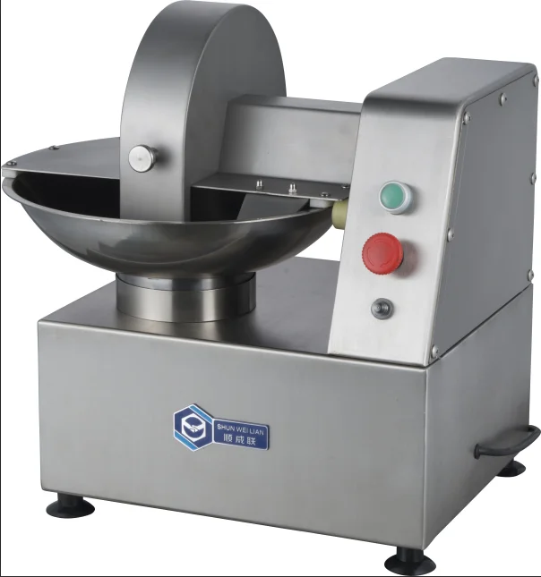 

5L Stainless Steel Automatic Vacuum Meat Bowl Cutter /vacuum Meat Chopper Mixer